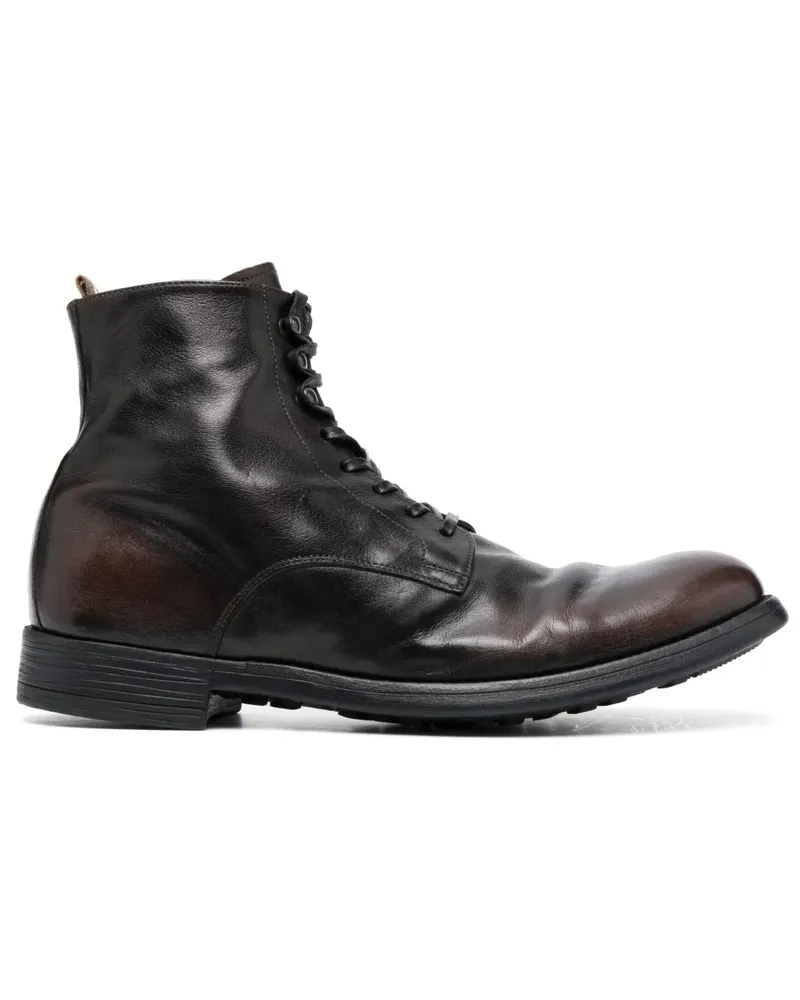 Officine Creative Italia Chronicle Schnürstiefel - Braun Braun