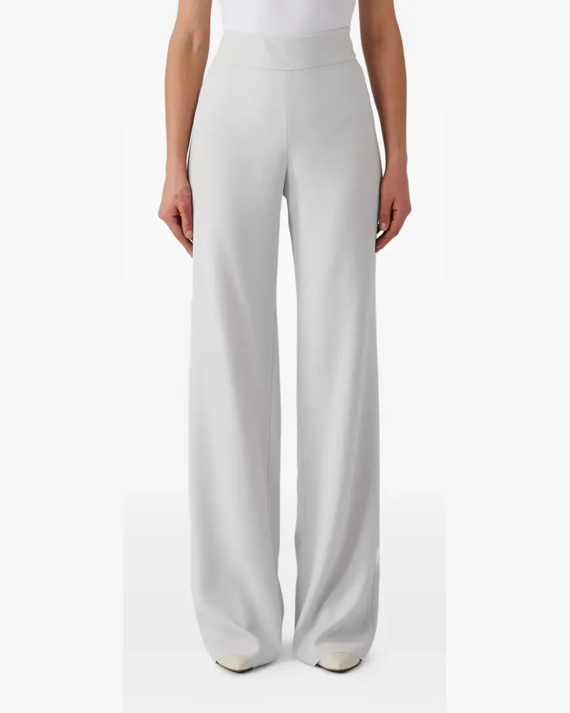 Emporio Armani High-Waist-Hosen - Grau Grau