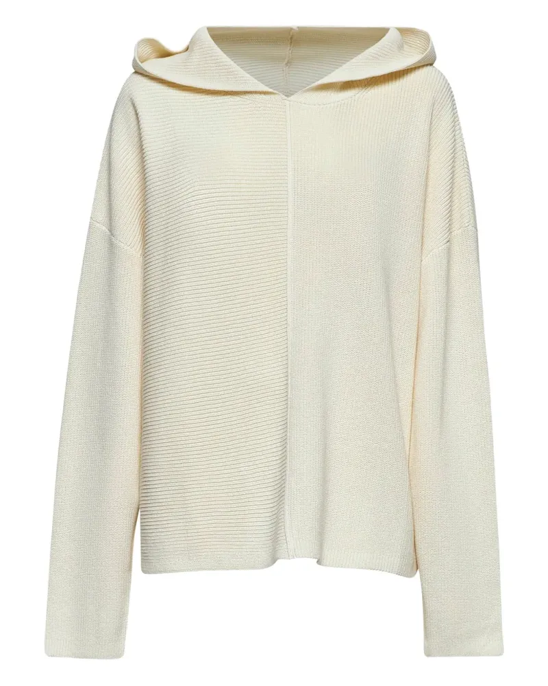 Studio Nicholson Gerippter Hoodie - Nude Nude