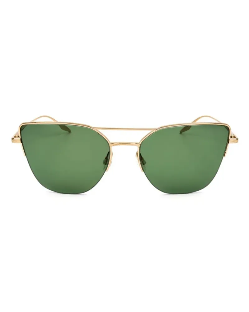 Barton Perreira Sonnenbrille mit Cat-Eye-Gestell - Gold Gold