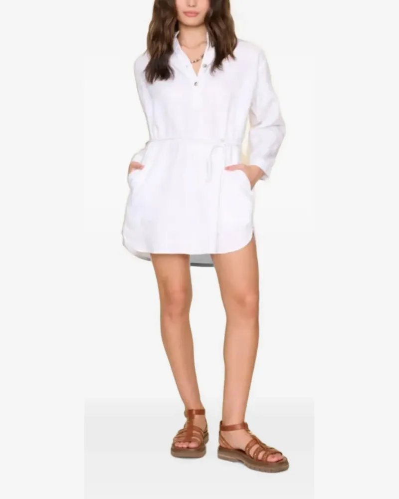 Xírena Dorian A-line mini dress - Weiß Weiß