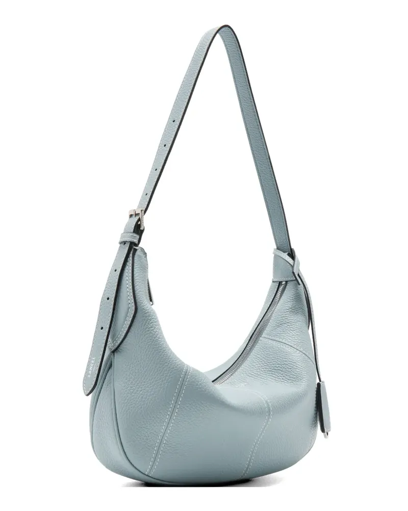 Lancel zip leather shoulder bag - Blau Blau