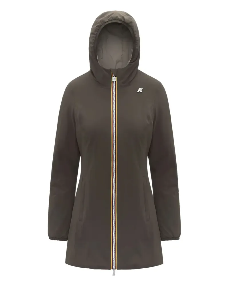 K-Way Denise St Warm reversible jacket - Grau Grau