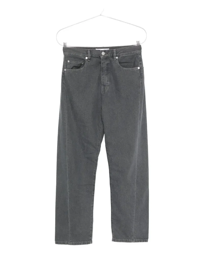 Études Studio Jeans mit Logo-Patch - Grau Grau