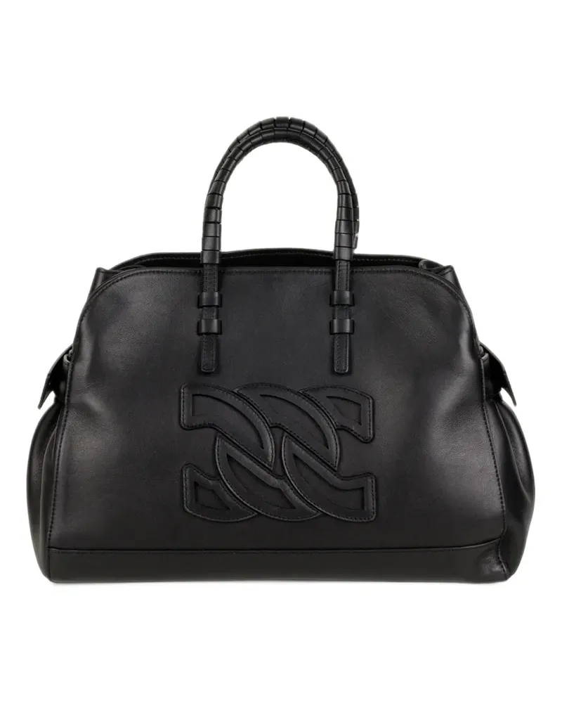 Casadei Mini Park Avenue Tote Bag - Schwarz Schwarz
