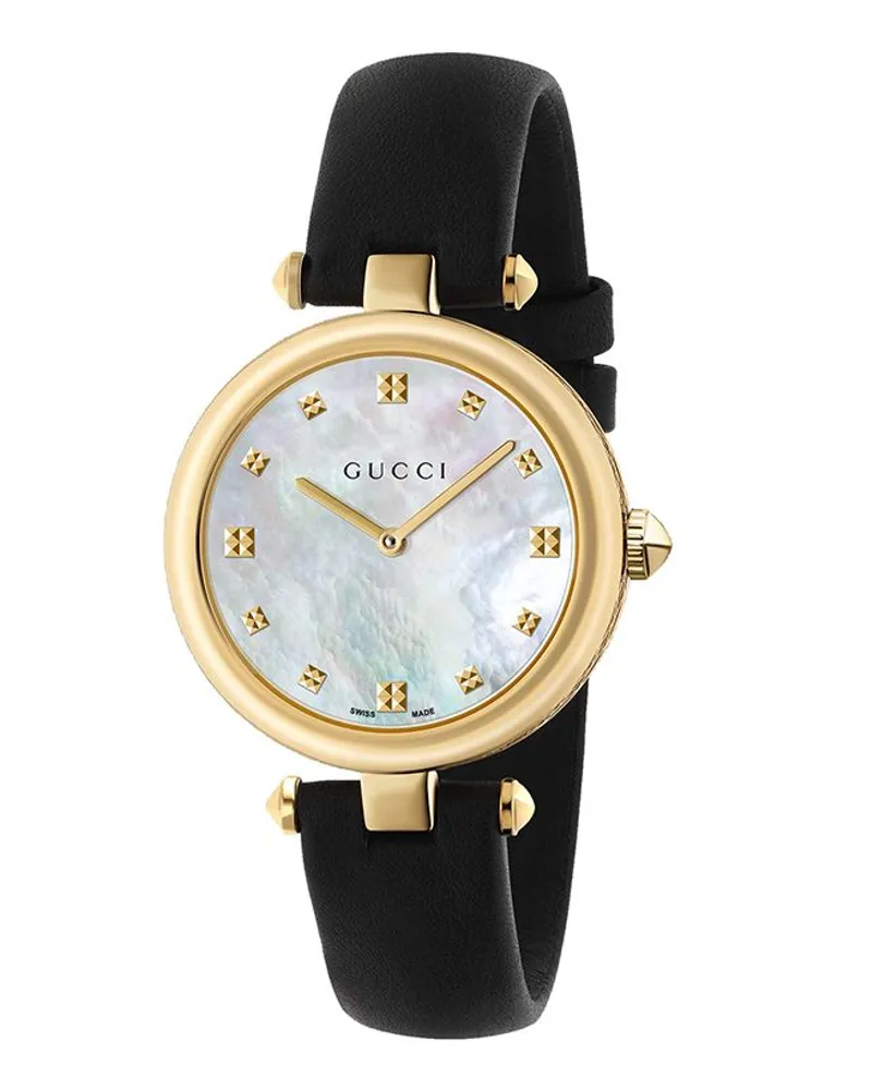 Gucci Diamantissima' 32mm Armbanduhr - Nude Nude