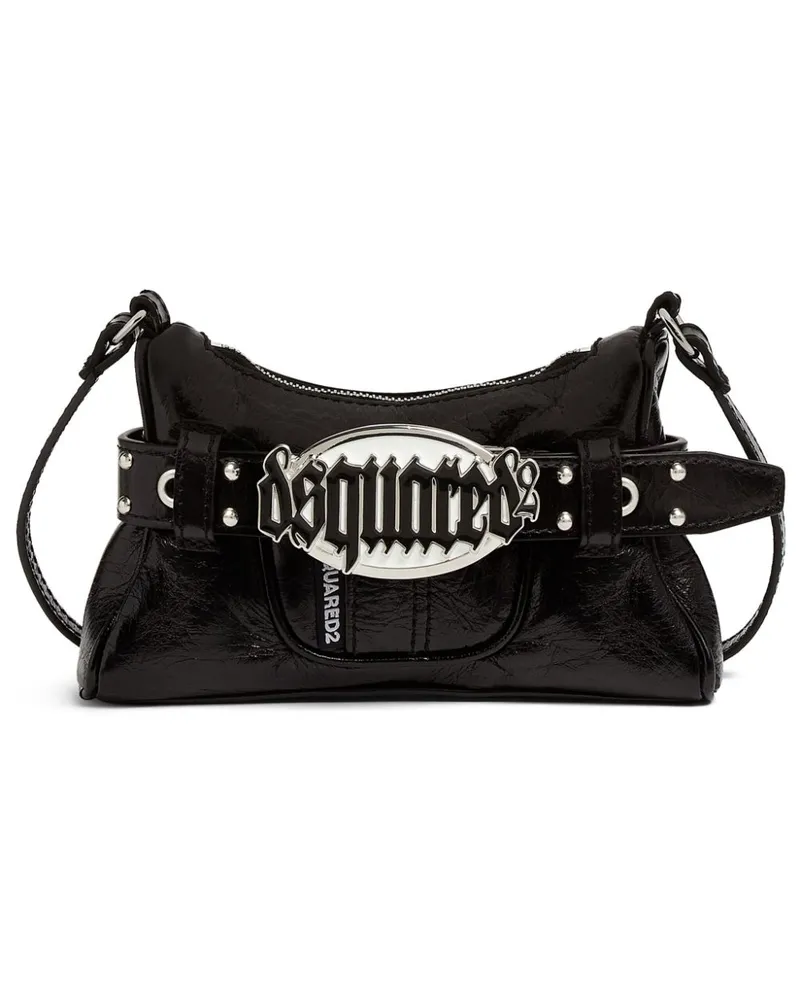 Dsquared2 Gothic Schultertasche - Schwarz Schwarz