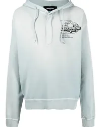 Dsquared2 Hoodie mit Logo-Print Blau