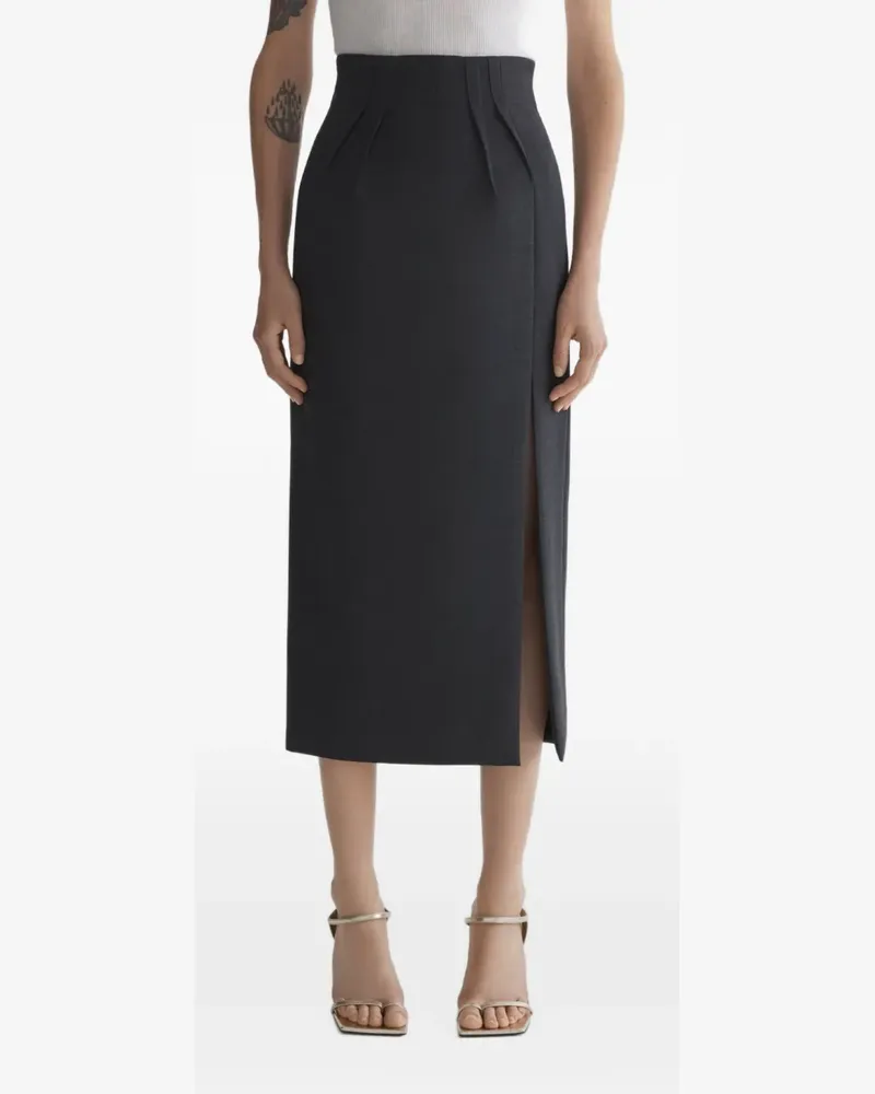 Thierry Mugler Klassischer Bleistiftrock - Grau Grau