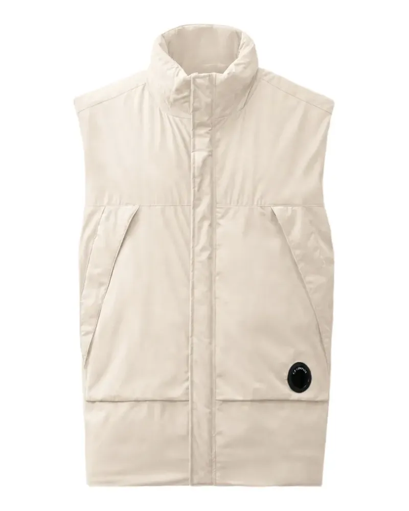 C.P. Company Pro-Tek PrimaLoft® silver hooded gilet - Nude Nude