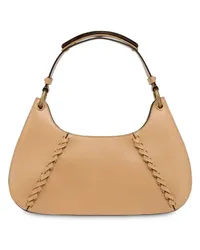 Alberta Ferretti Kleine Handtasche Nude