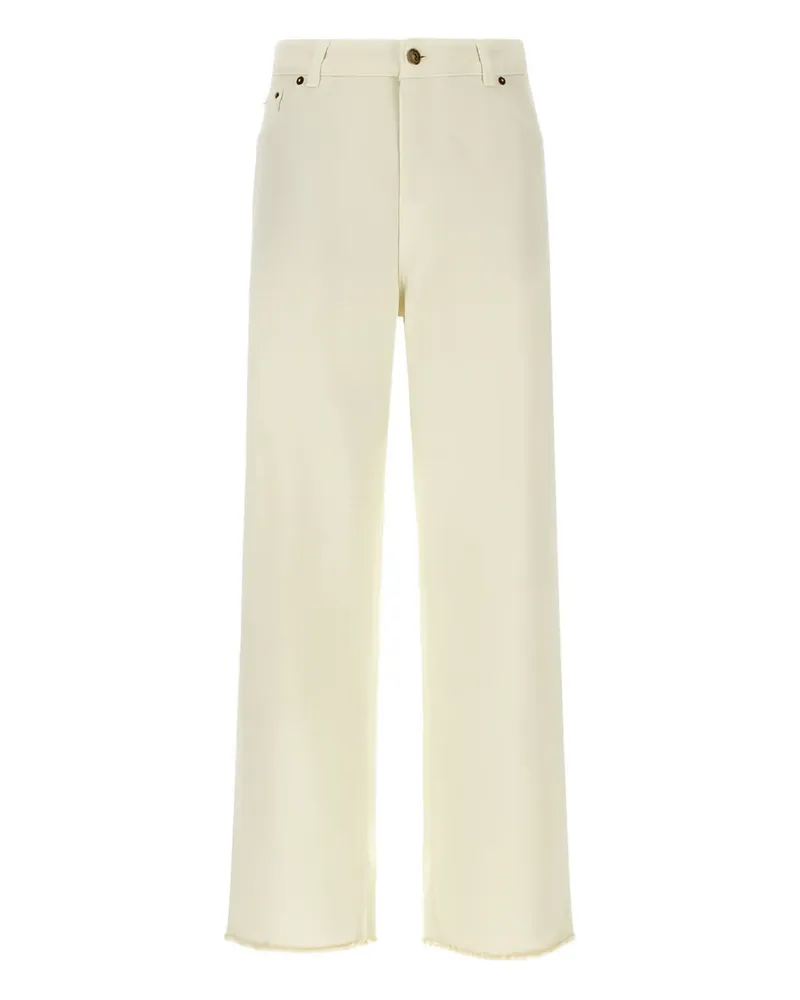 Roberto Cavalli Jeans mit ausgefranstem Saum - Nude Nude