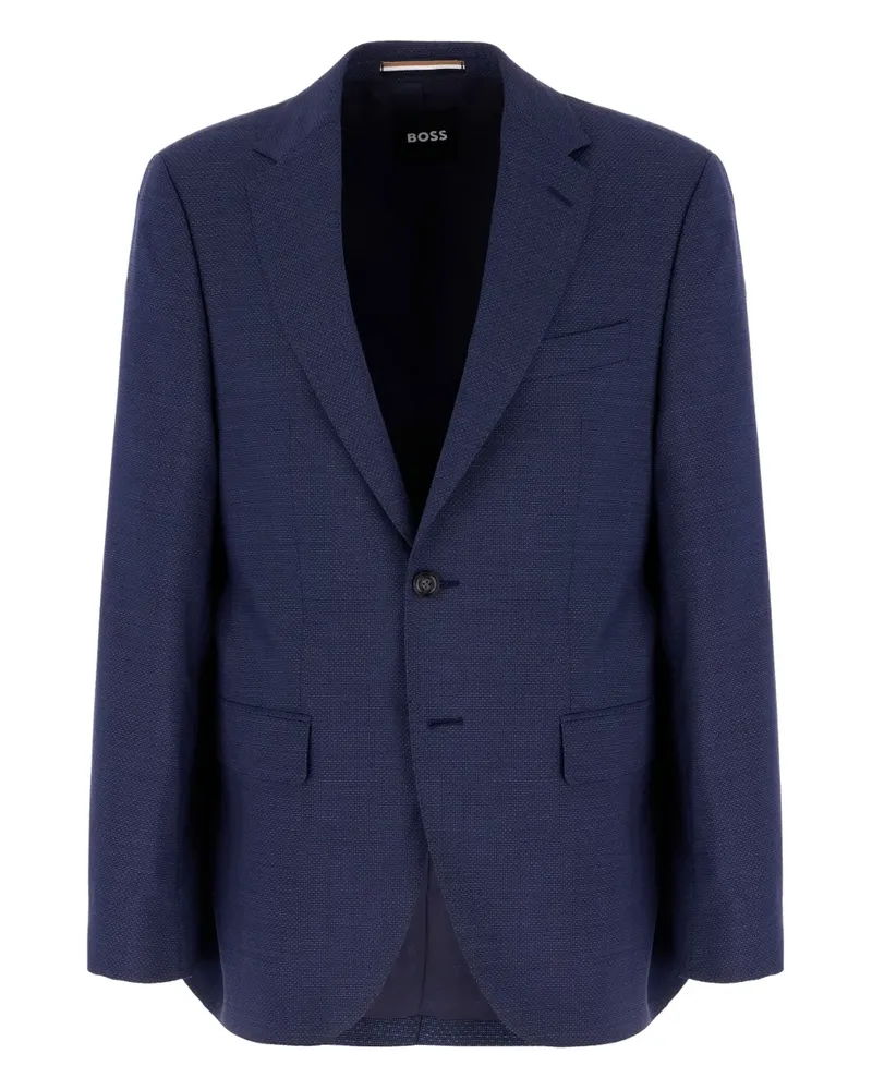 HUGO BOSS Einreihiger Anzug - Blau Blau