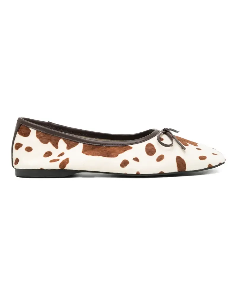 SENSO Becca VI Ballerinas mit Kuh-Print - Nude Nude