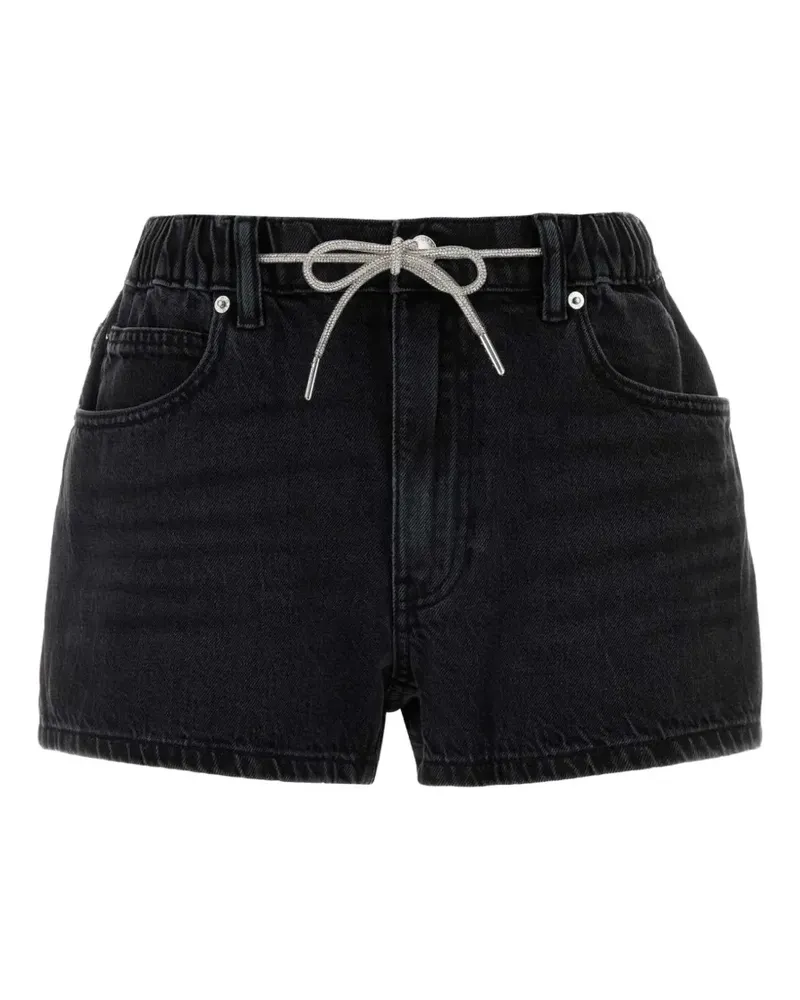 Alexander Wang Marathon-Shorts mit Kordelzug - Schwarz Schwarz