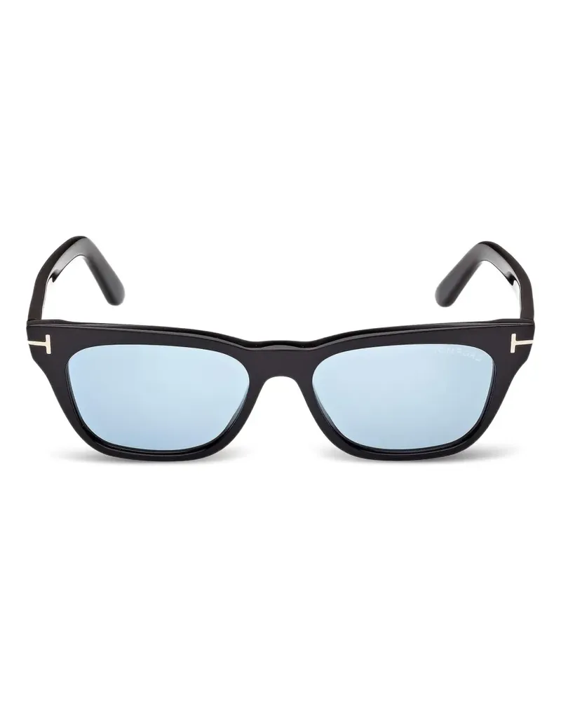 Tom Ford Penn Sonnenbrille mit eckigem Gestell - Schwarz Schwarz