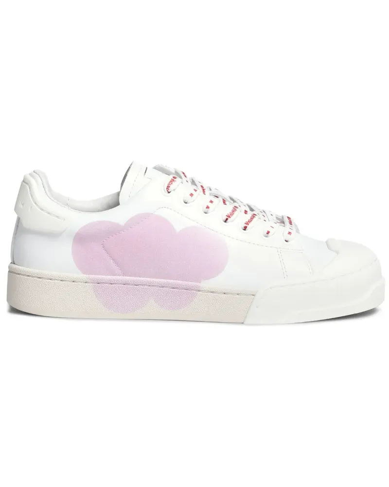 Marni Sneakers mit grafischem Print - Weiß Weiß