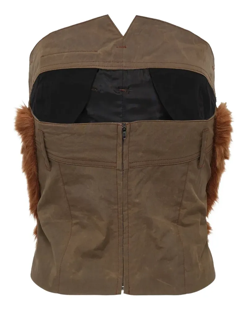 Andersson Bell bustier-style top - Braun Braun