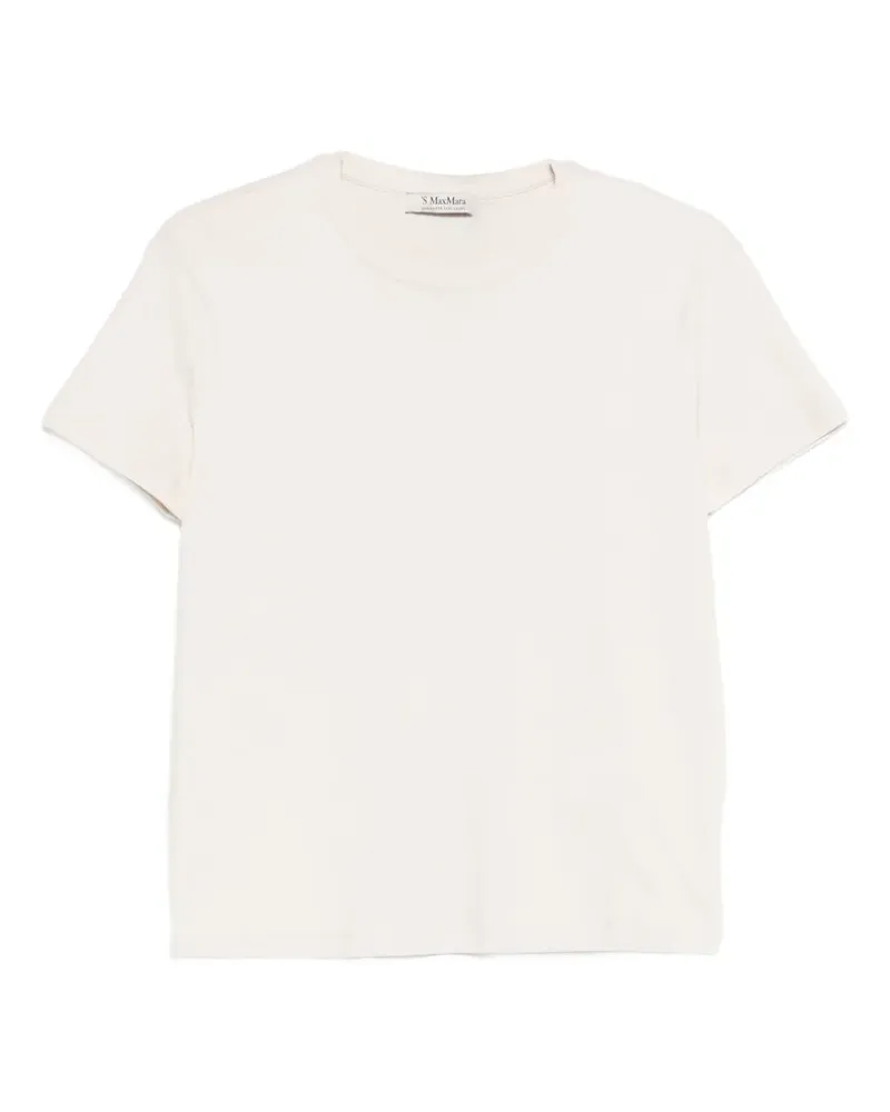 Max Mara Max Mara T-Shirt mit rundem Ausschnitt - Nude Nude