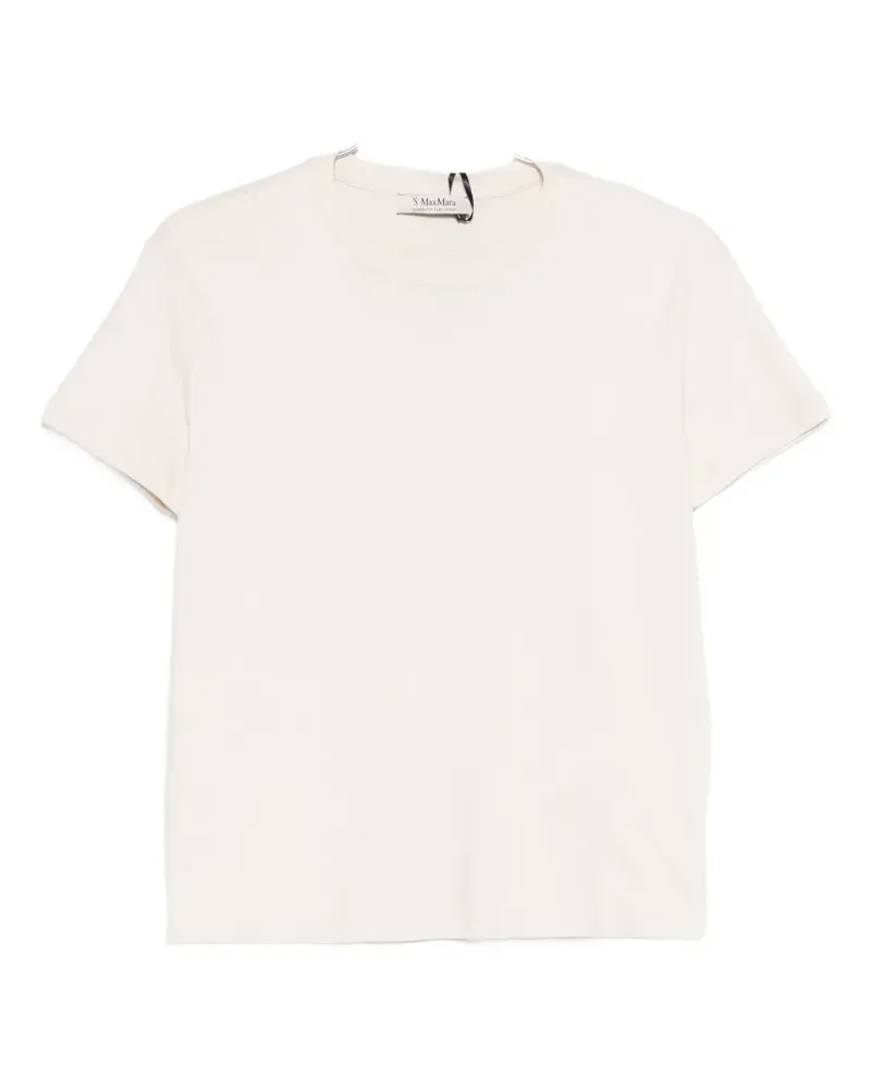 Max Mara Max Mara T-Shirt mit rundem Ausschnitt - Nude Nude