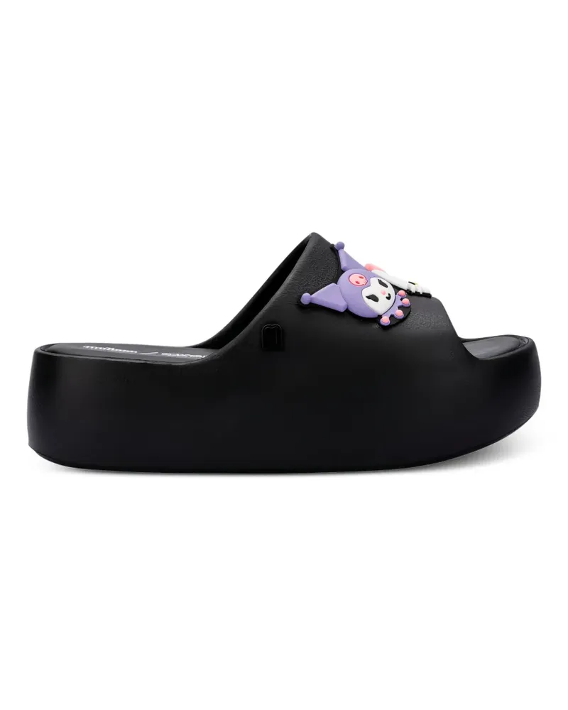 Melissa x Hello Kitty and Friends Free Plateau-Pantoletten - Schwarz Schwarz