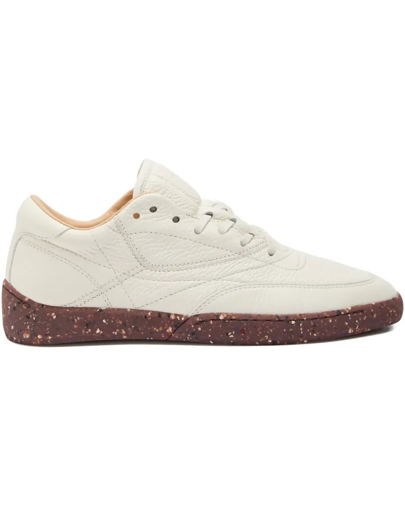 Gabriela Hearst Ohio grained sneakers - Nude Nude