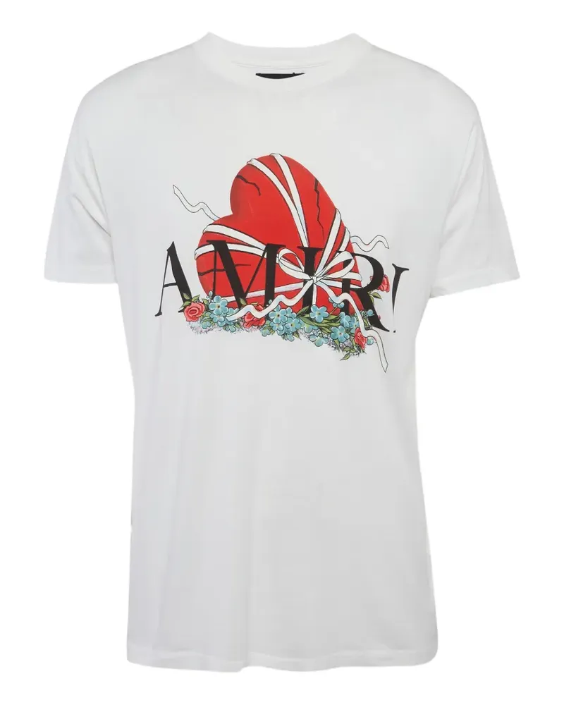 Amiri logo-print T-shirt - Weiß Weiß