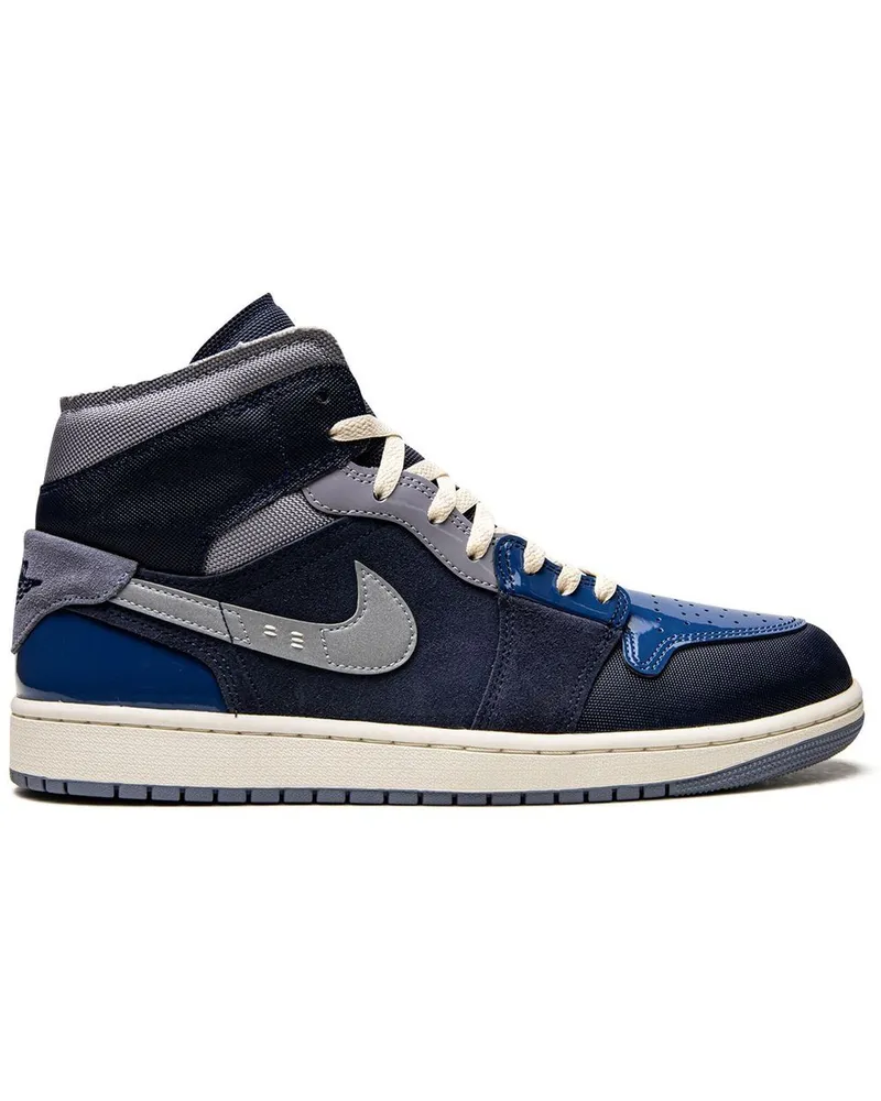 Jordan Air  1 Mid SE Craft Sneakers - Blau Blau