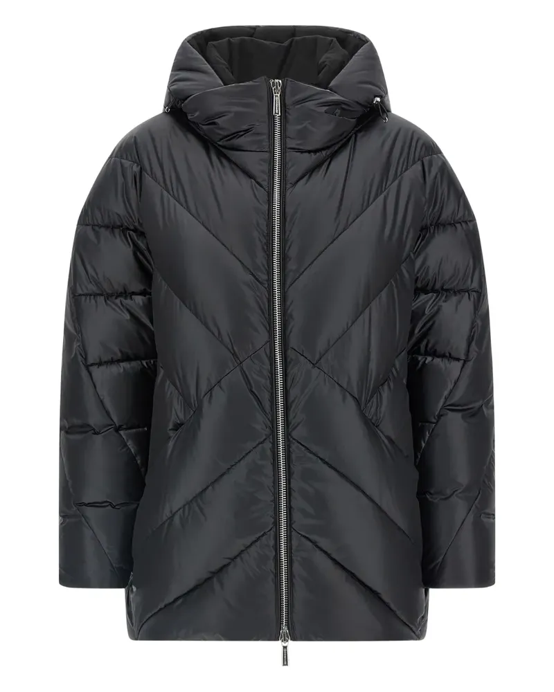 MOORER Wanita quilted down jacket - Schwarz Schwarz