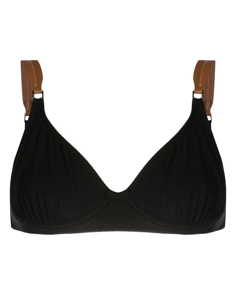 Lenny Niemeyer Bikinioberteil mit Triangel-Form - Schwarz Schwarz