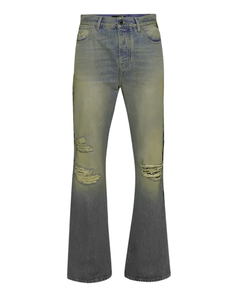 Amiri Jeans im Patchwork-Look - Blau Blau
