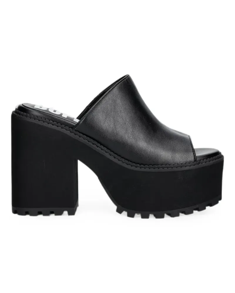 Buffalo Killah Sandalen mit dicker Sohle - Schwarz Schwarz