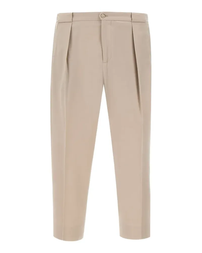 Briglia 1949 PortobelloS pleated trousers - Nude Nude