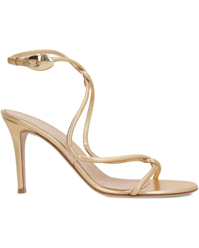 Gianvito Rossi Black Mamba Sandalen 85mm - Gold Gold