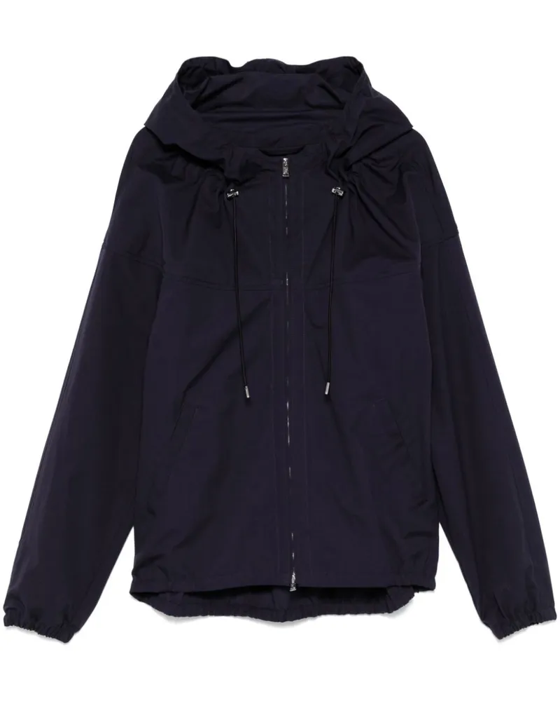 Lanvin Jacke mit Kapuze - Blau Blau