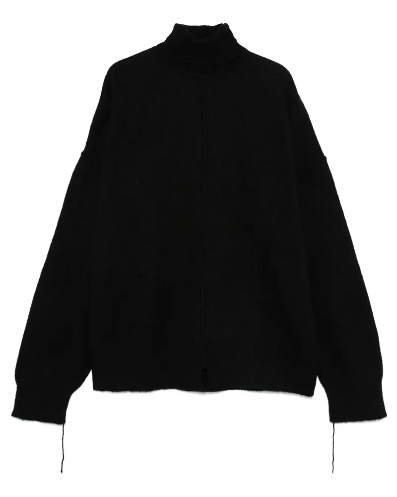 Andrea Ya'aqov Pullover mit Rollkragen - Schwarz Schwarz