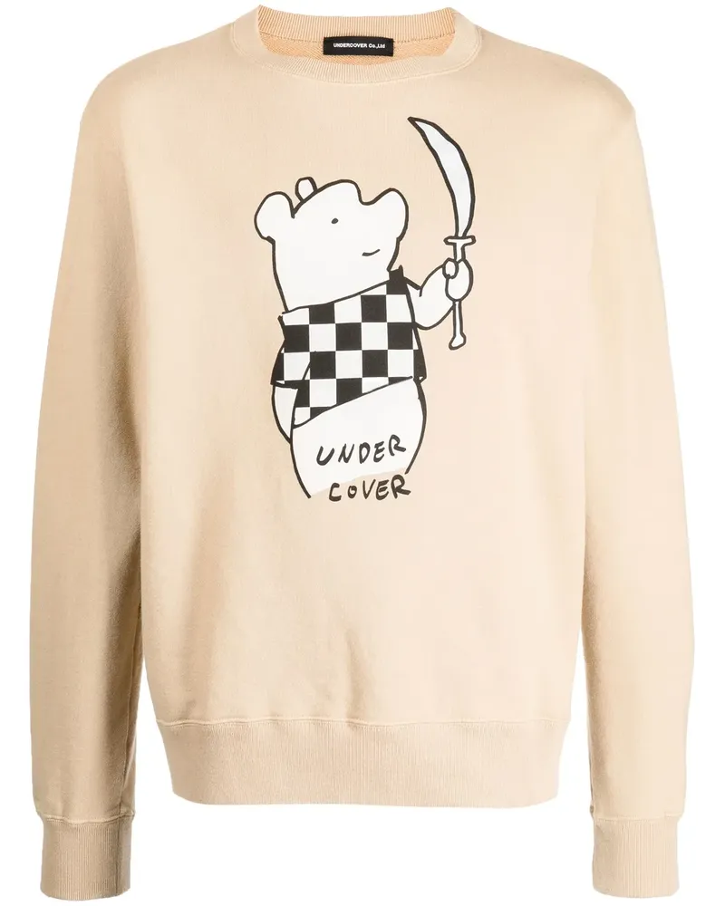 Undercover Sweatshirt mit Winnie Puuh-Print - Braun Braun