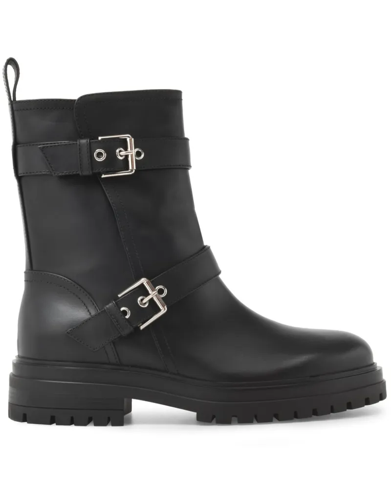 Gianvito Rossi Thiago Stiefel 40mm - Schwarz Schwarz