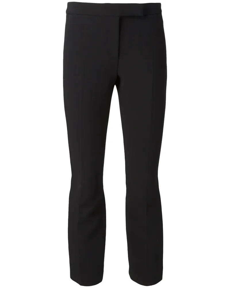 Alexander McQueen Hose mit gekürztem Schnitt - Schwarz Schwarz