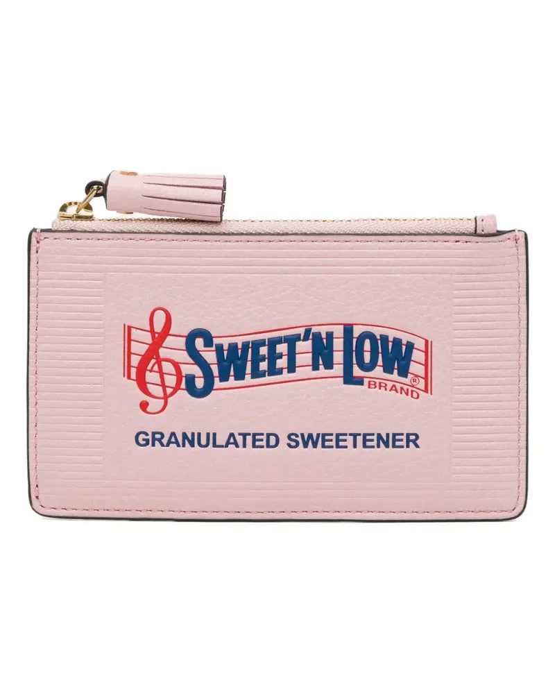 Anya Hindmarch Sweet'N Low Kartenetui - Rosa Rosa