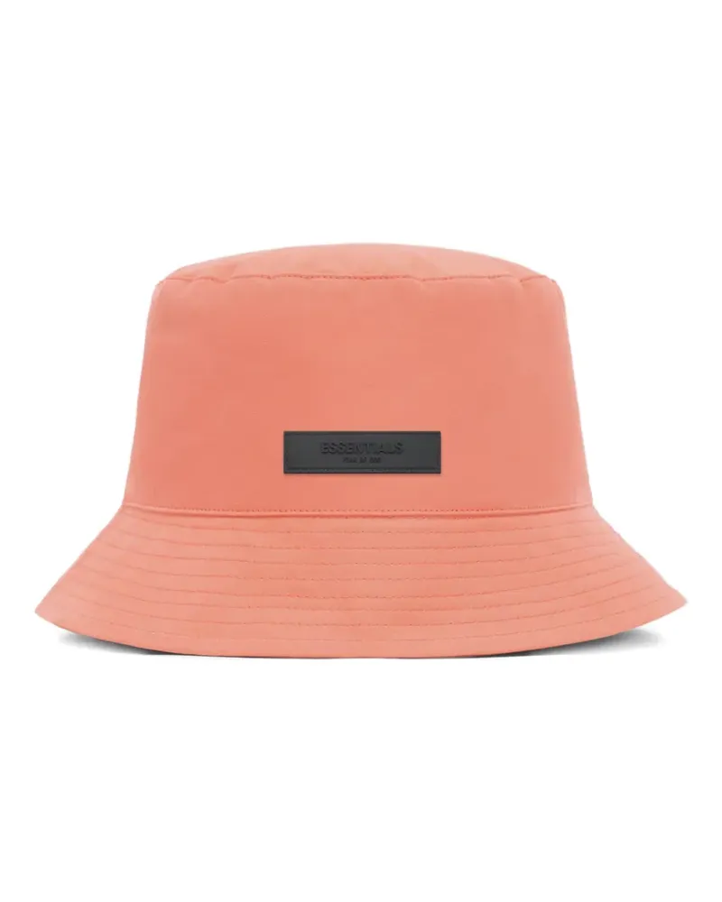 Fear of God Fischerhut mit Logo-Patch - Orange Orange