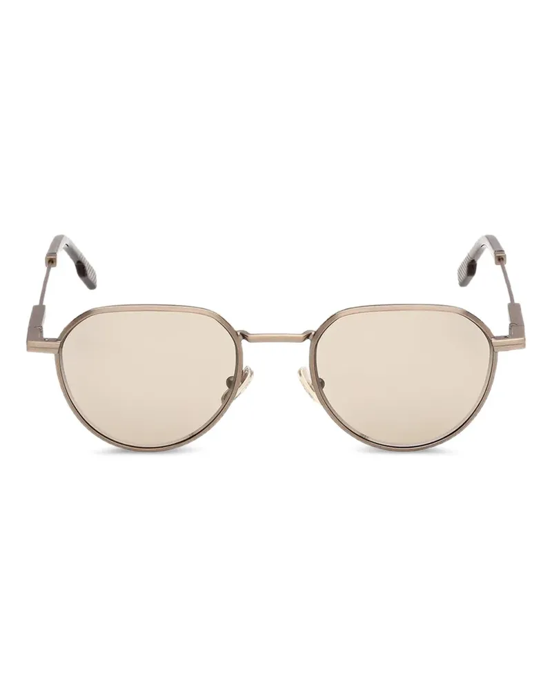 Ermenegildo Zegna Getönte Pilotenbrille - Gold Gold
