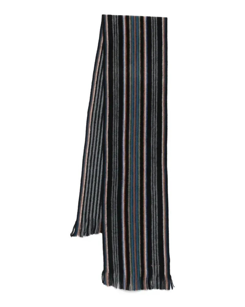 Paul Smith Schal aus Merinowolle - Schwarz Schwarz