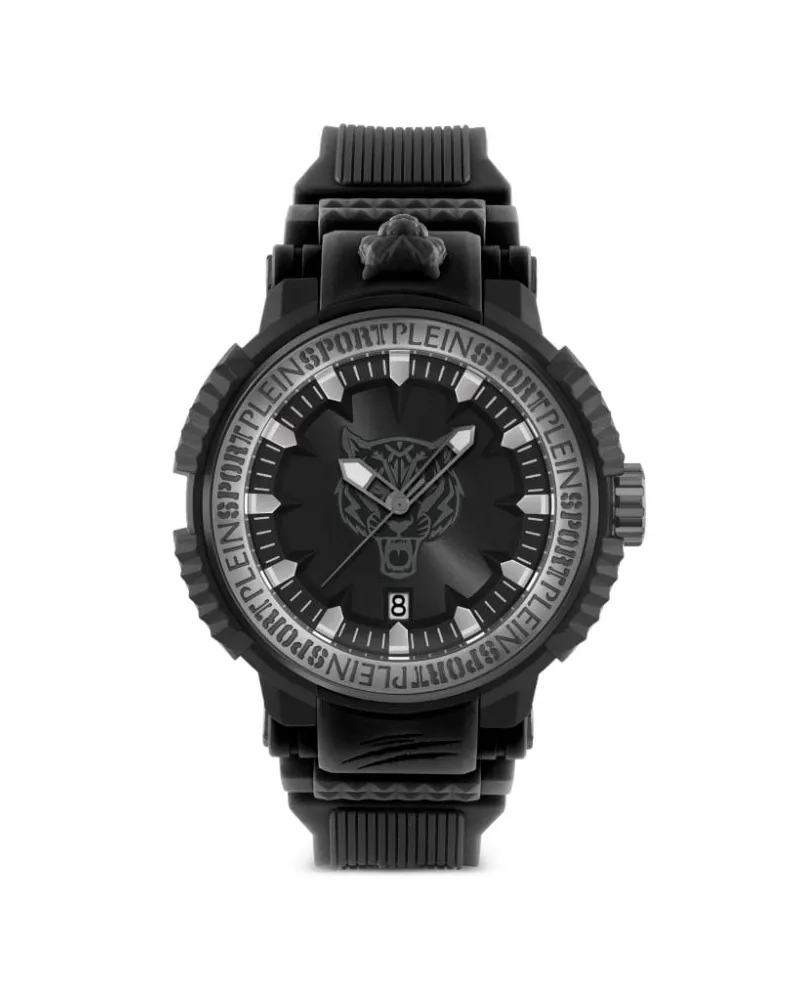 Philipp Plein Tiger Power 45mm - Schwarz Schwarz