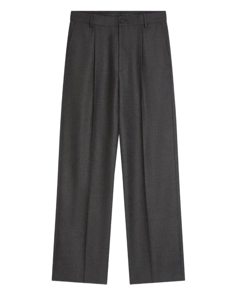 Dries van Noten Hose mit geradem Bein - Grau Grau