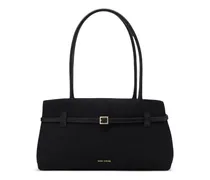 Le Cambon Schultertasche mit Schnallendetail - Schwarz
