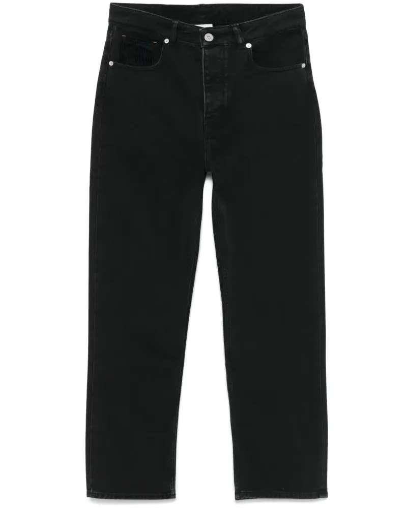 Drôle de Monsieur Jeans mit geradem Bein - Schwarz Schwarz