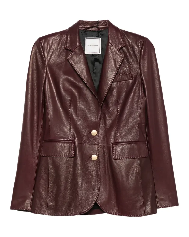 Tagliatore Sophie leather jacket - Rot Rot