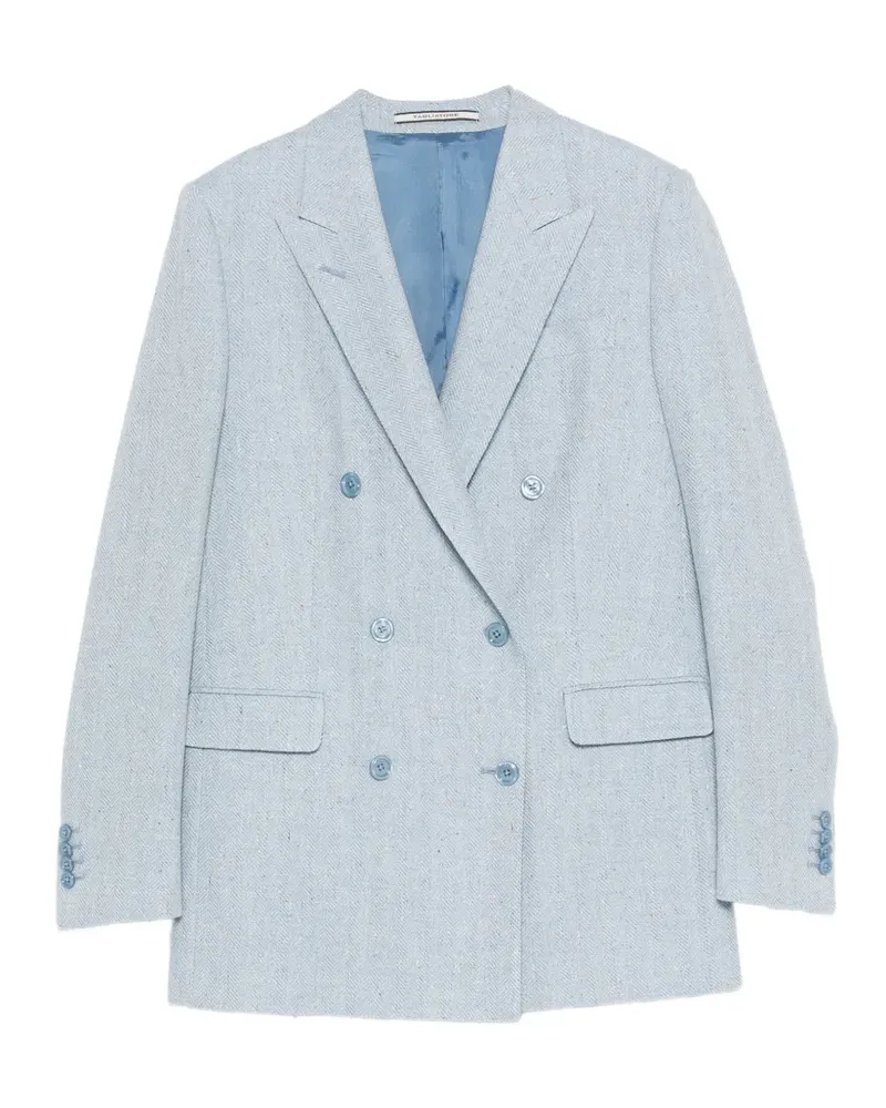 Tagliatore Doppelreihiges Sakko - Blau Blau