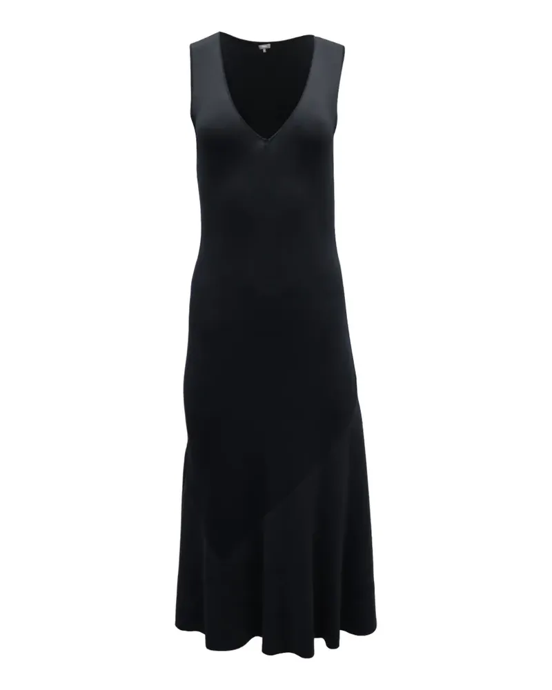 Theory sleeveless midi dress - Schwarz Schwarz